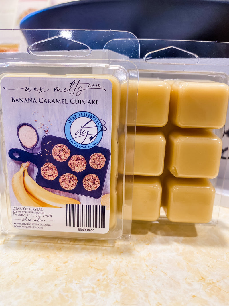 Banana Caramel Cupcake Wax Melt