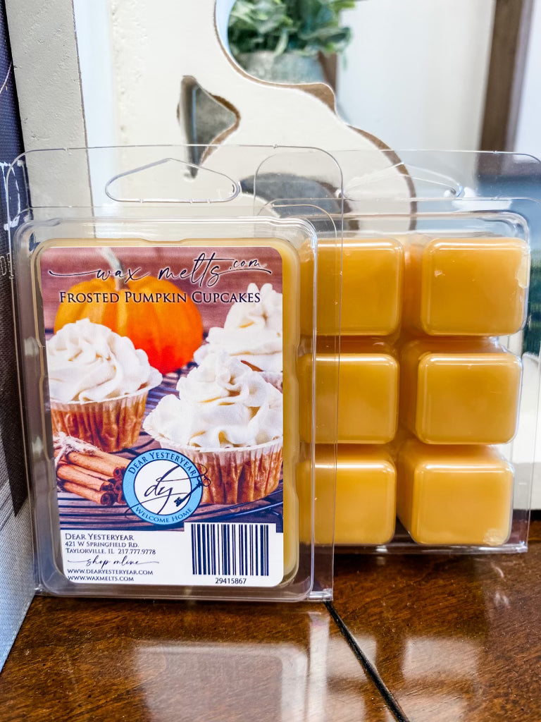 Frosted Pumpkin Cupcake Wax Melt