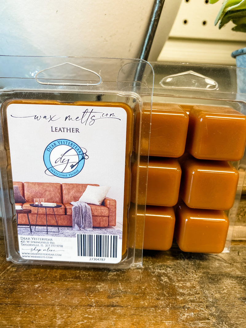 Leather Wax Melt