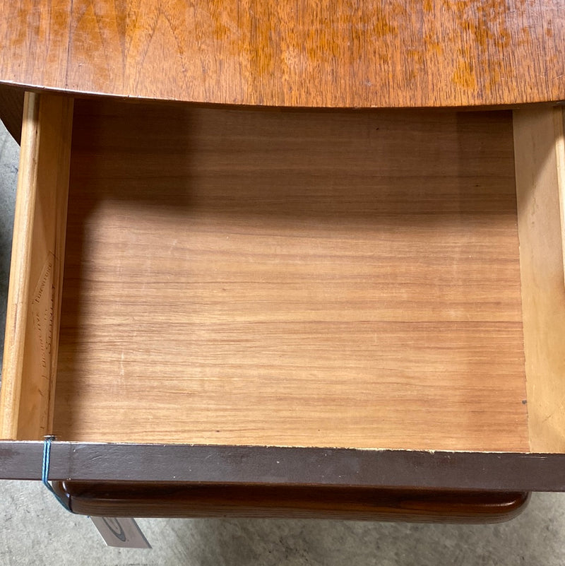 Stanley Mid Century Bi-Level End Table - Set of 2