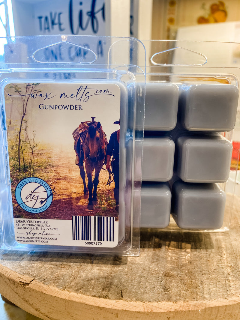 Gunpowder Wax Melt