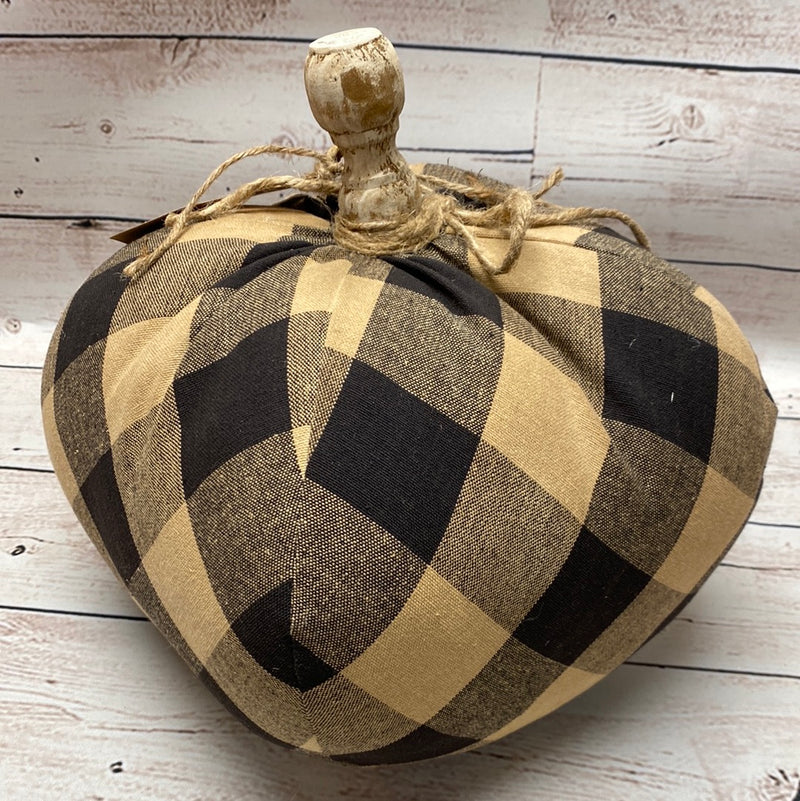 Large Fabric Pumpkin