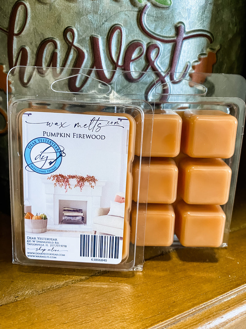 Pumpkin Firewood Wax Melt