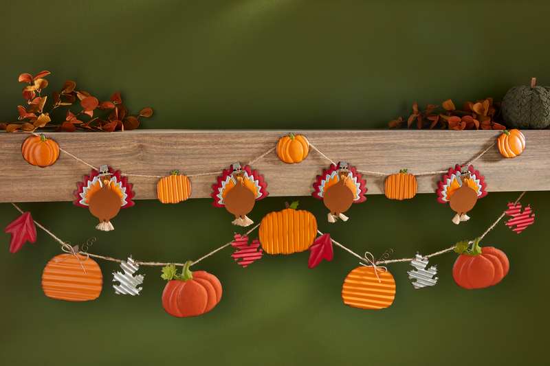 Fall Tin Garland