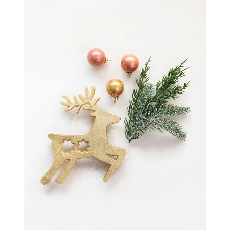 Metal Reindeer Trivet