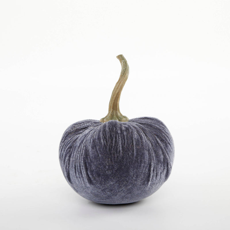 4.75" Velvet Pumpkin Gray