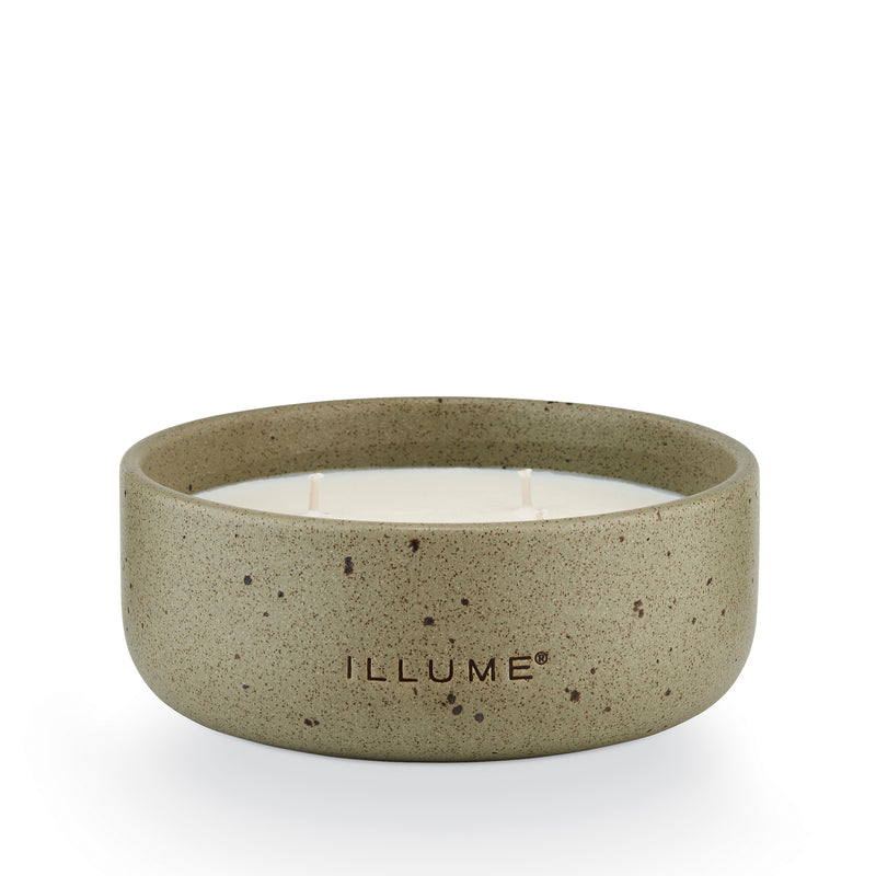 Illume Patio Ceramic Candle - Eucalyptus Ylang