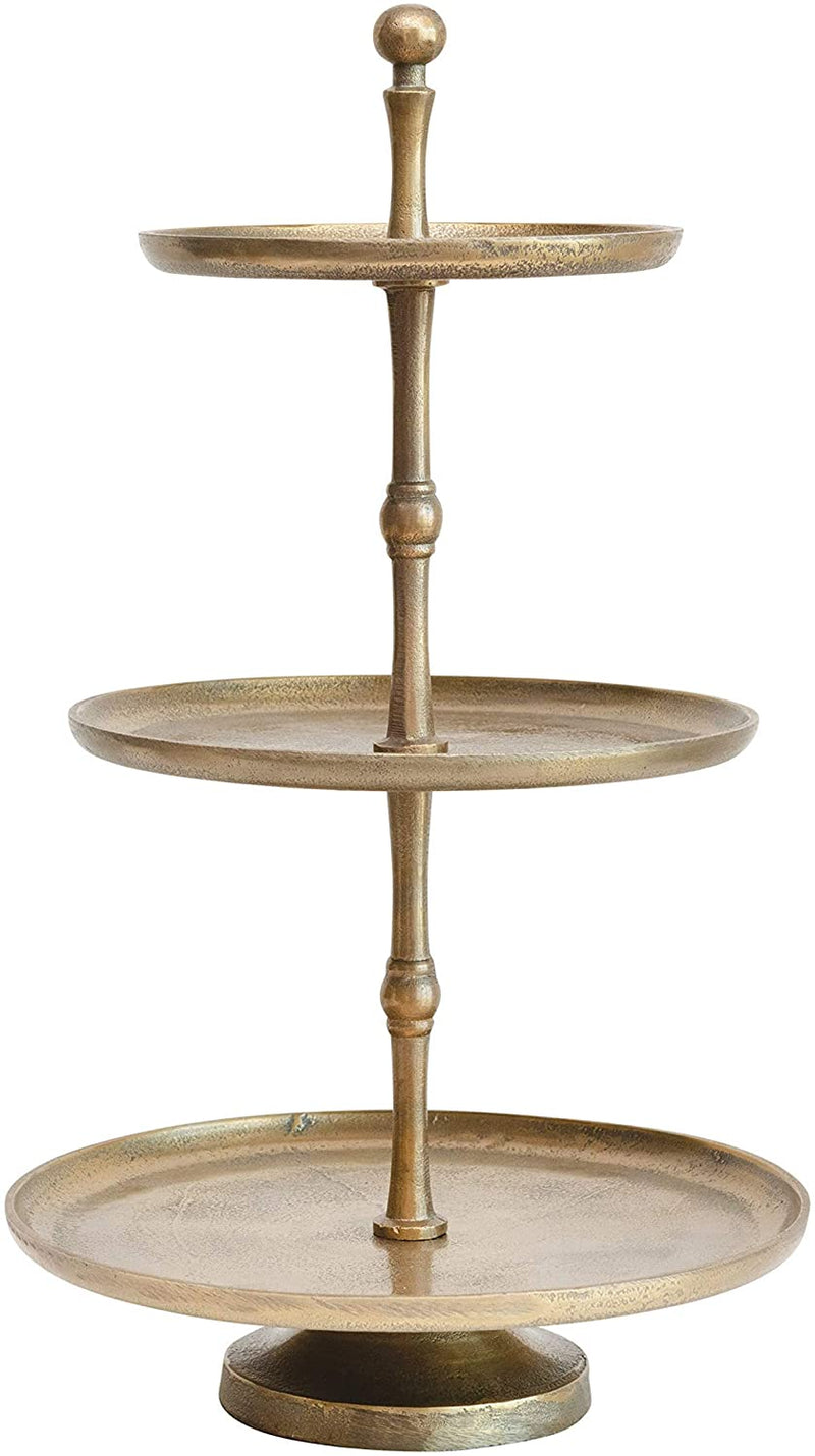 Gold 3 Tier Tray