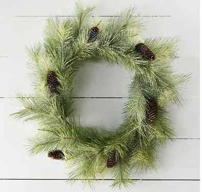 22" HOLIDAY WREATH