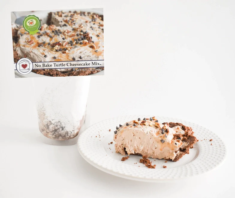 No Bake Turtle Cheesecake Mix
