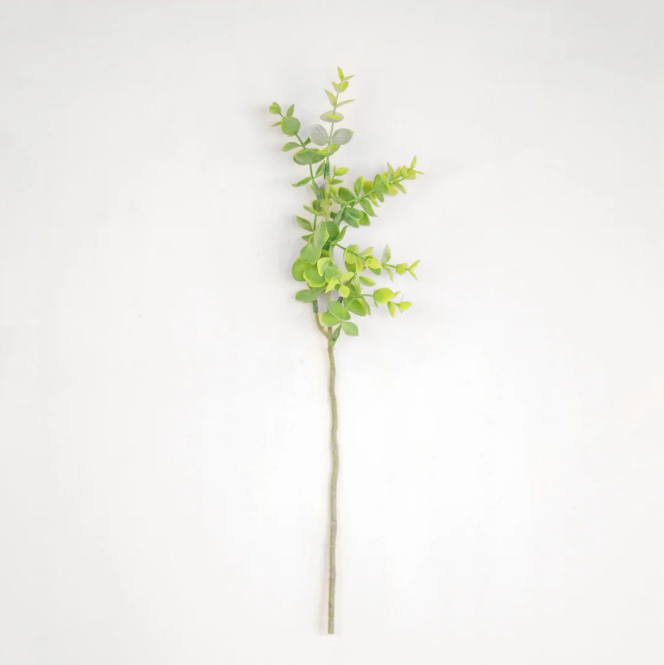 17" Green Eucalyptus Stem