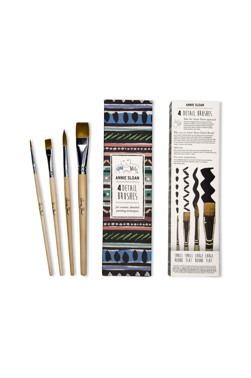 Annie Sloan Detail Brush Set of 4