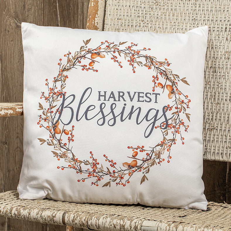 HARVEST BLESSINGS PILLOW