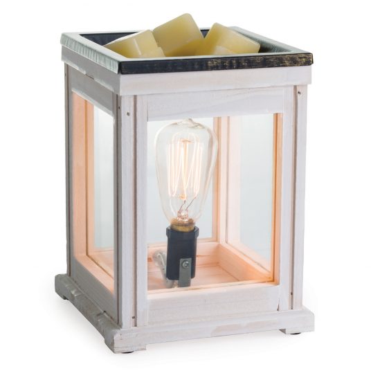 Vintage Bulb Illumination Warmer - Weathered Wood