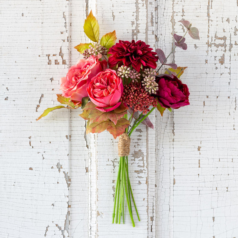 Dahlia And Rose Market Bouquet