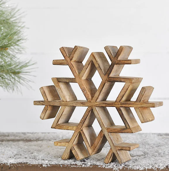 Wood Snowflake