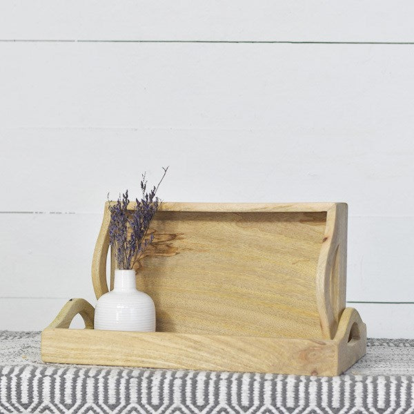 Natural Wood Tray
