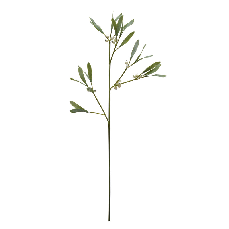 Faux Mistletoe Branch