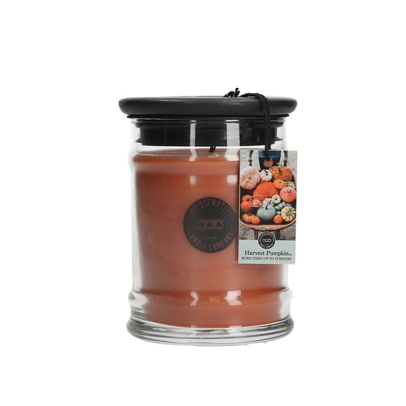 8OZ HOLIDAY JAR CANDLE-HARVEST PUMPKIN