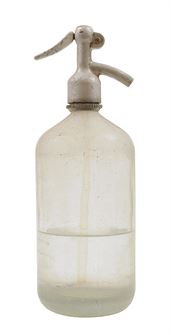 Found Used Seltzer Bottle