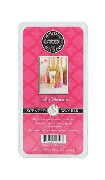 SCENTED WAX BAR - LET'S CELEBRATE