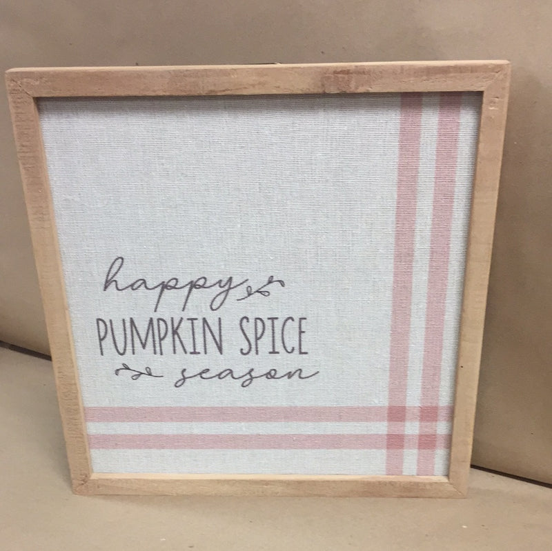 Feed Sack Framed Sign