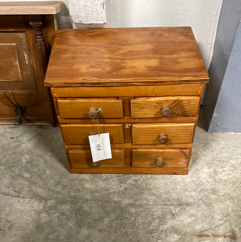 Primitive Mini Set of Drawers