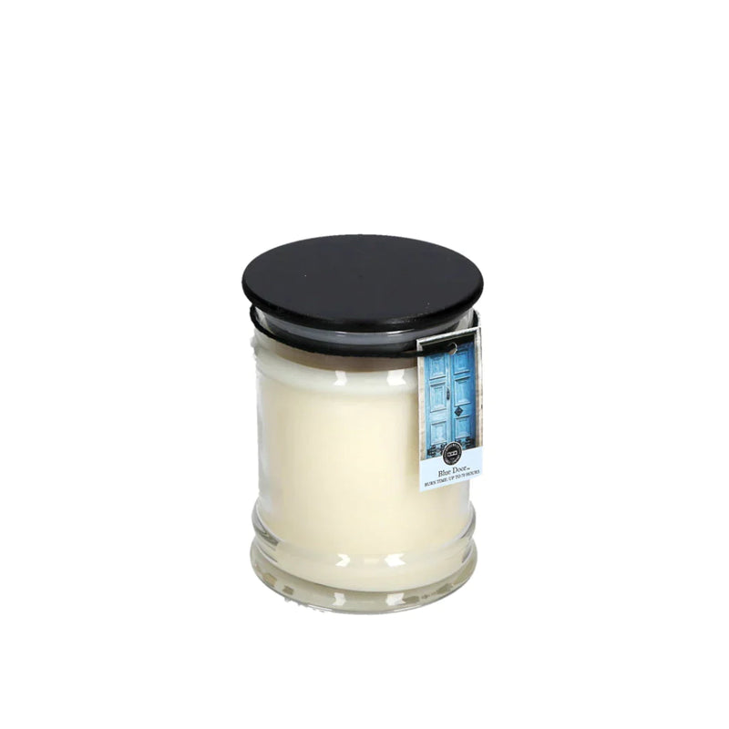 8OZ SMALL JAR CANDLE- Blue Door