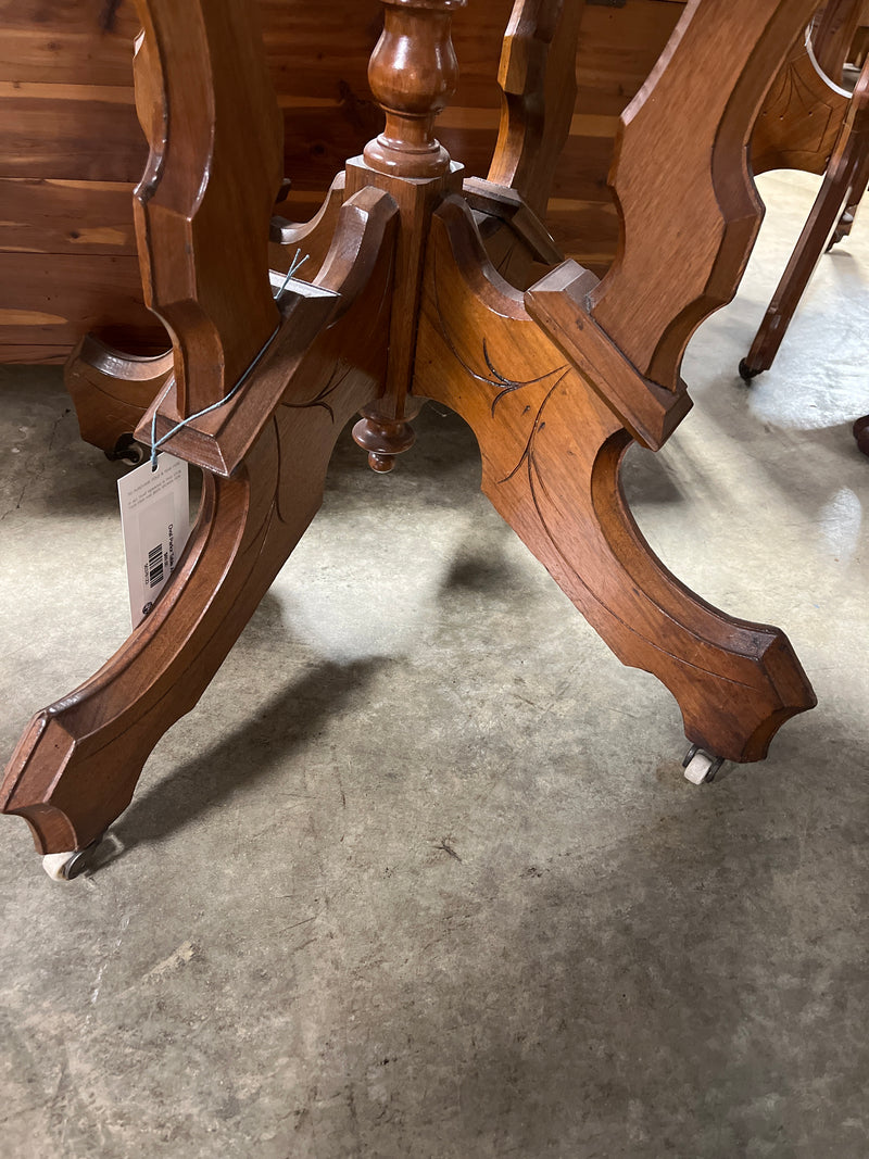 Oval Parlor Table Antique