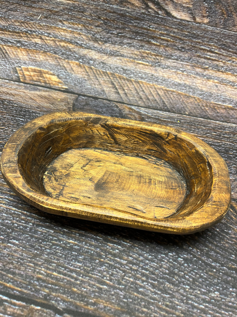 Oblong Wooden Bowl - Mini