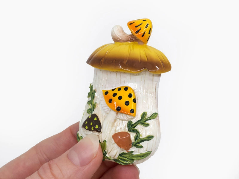Merry Mushroom Fridge Magnet