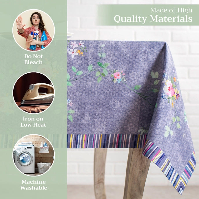 Tablecloth - Sweet Rose Lavender - Country Garden