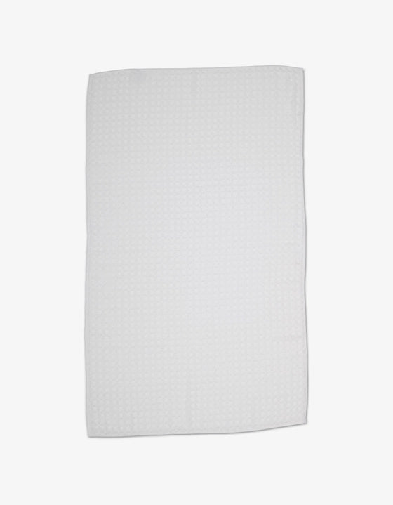 Geometry Waffle Bath Towel - CLOUD