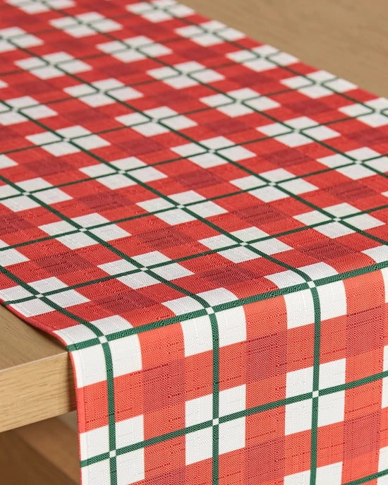 Geometry Table Runner - Yuletide