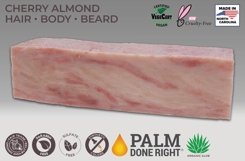 Cherry Almond Aloe Handmade Soap