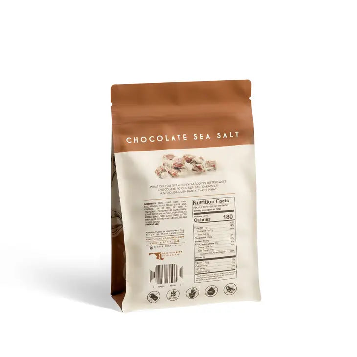Chocolate Sea Salt Caramel 6 oz Gift Pouch
