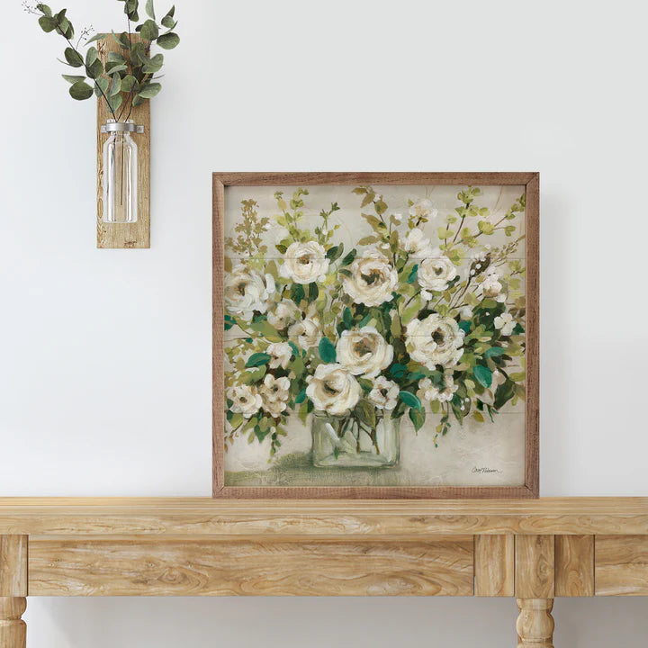 24X24 Forever Green By Carol Robinson Wall Art