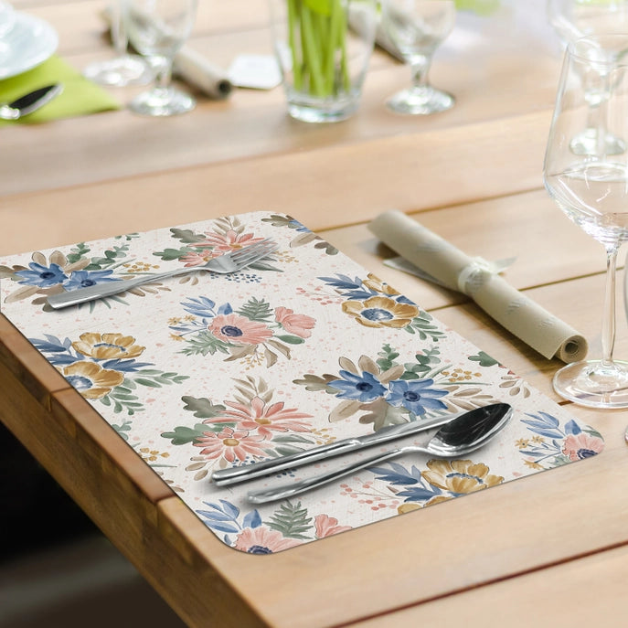 Botanical Blend Reversible Plastic Placemat