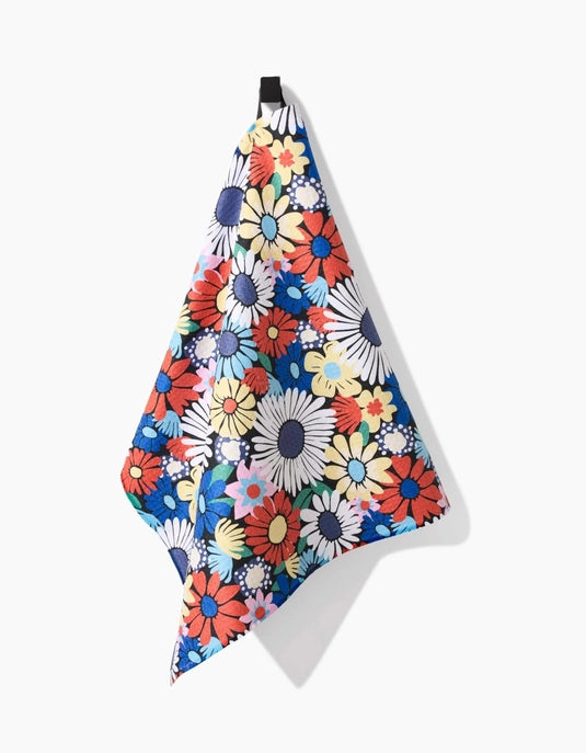 Geometry Tea Towel - Wildflowers Bouquet