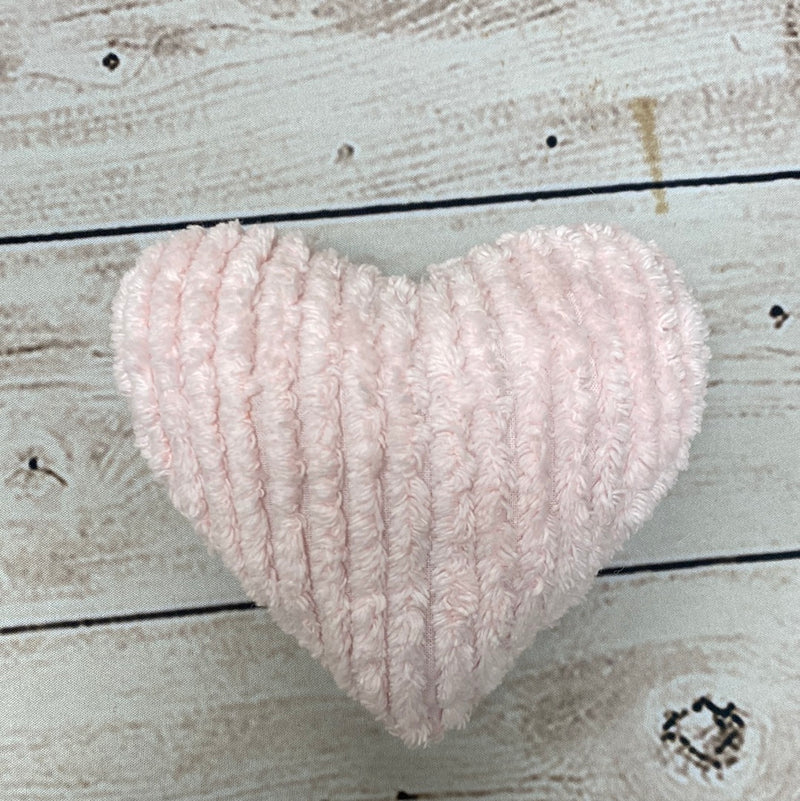 Chenille Heart - PINK