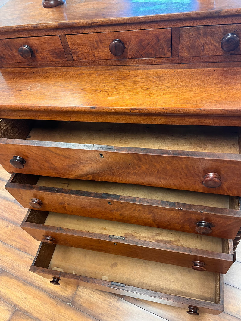 Empire Style Chest of Drawers w/ Mirror