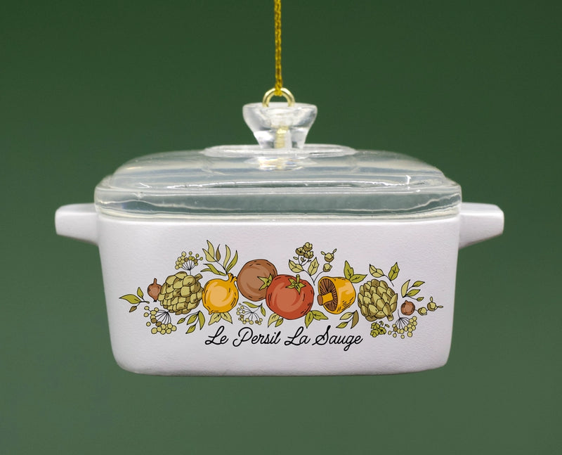 Corning Ware Inspired Mini Spice of Life Ornament