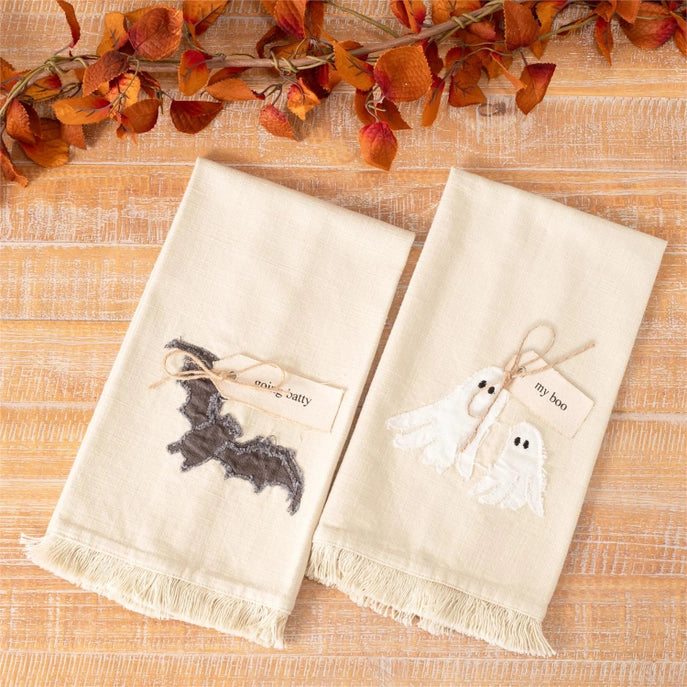 Raggedy Halloween Tea Towels - Set of 2