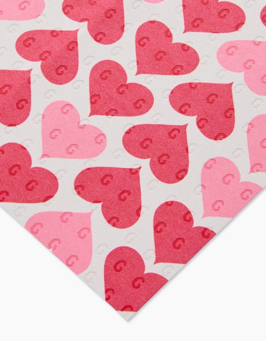Geometry Not Paper Towel - Blushing Hearts