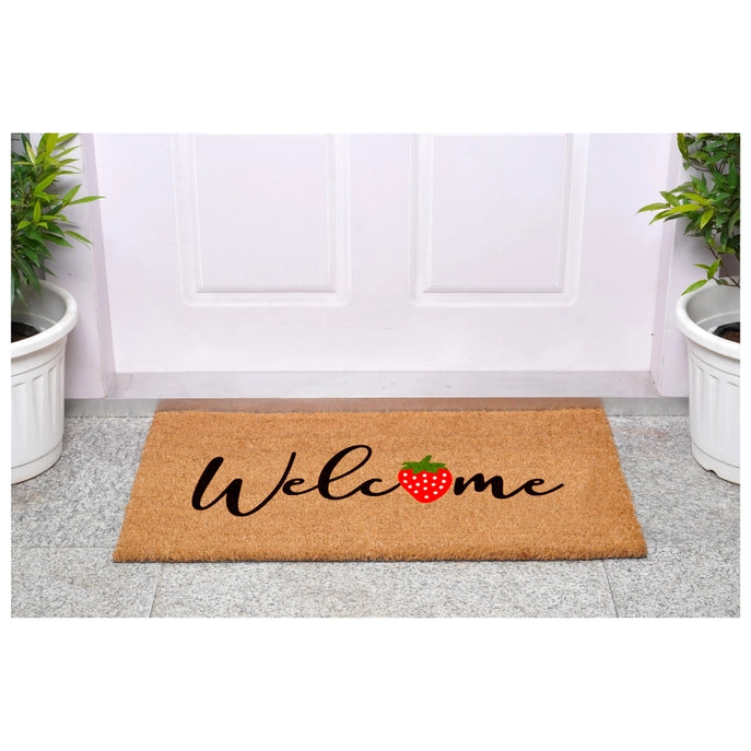 Strawberry Welcome Doormat