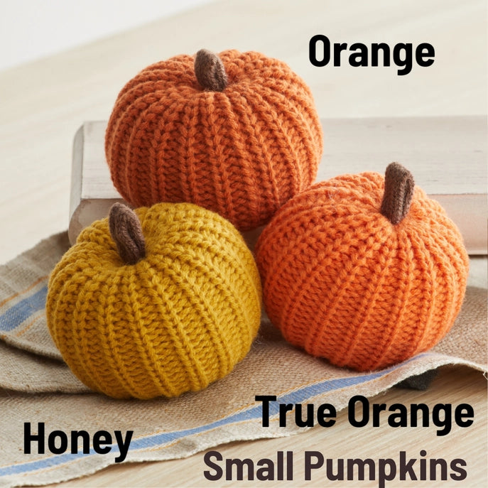 Small Knit Pumpkin