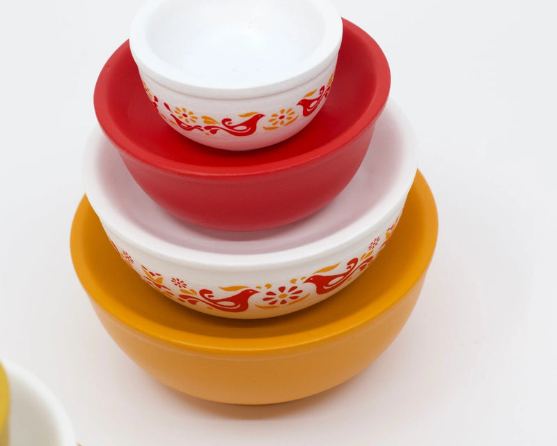 Stackable Pyrex Miniature Vintage Bowls