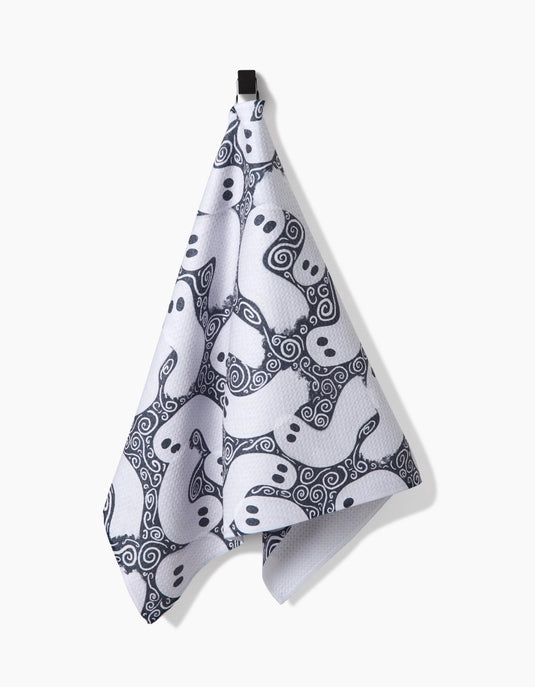 Geometry Tea Towel - Swirling Ghosts