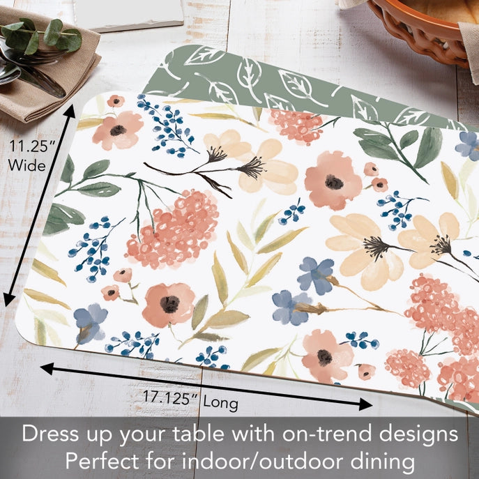 Meadow Reversible Plastic Placemat