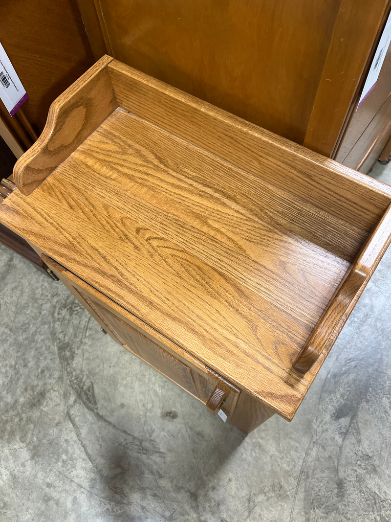 Solid Oak Cabinet (small)